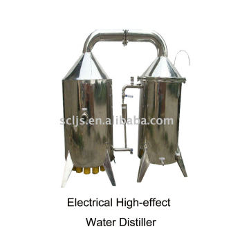 DGJZZ-100 Máquina de destilador de água de alta eficiência elétrica efeito eficiente